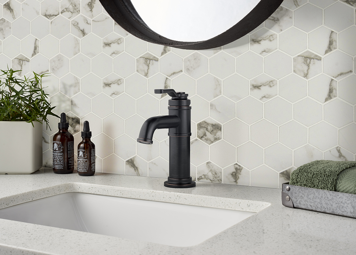 STATUARIO MATTE 2X2 HEXAGON MOSAIC